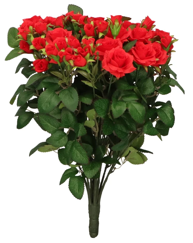 Róża bukiet 43cm ASC27198-mix 4 kolorów – zdjęcie 3