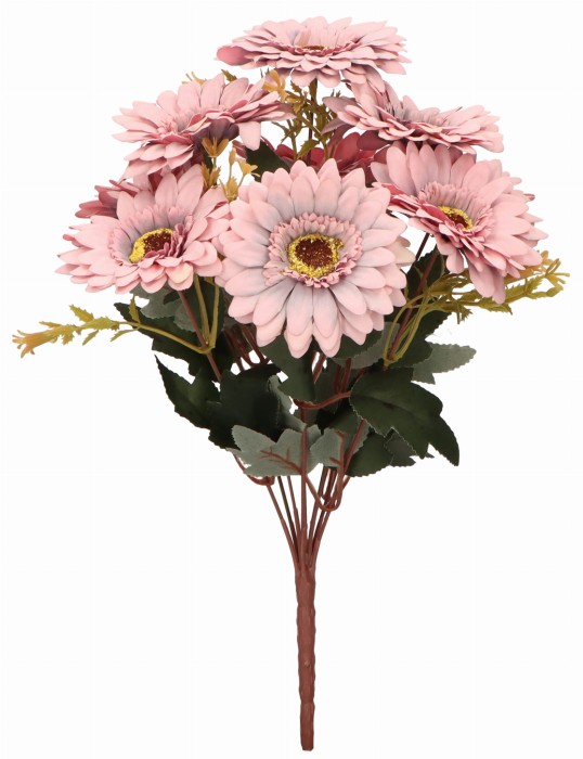 Gerbera bukiet 38cm ASC25382-mix 6 kolorów