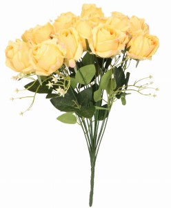 Róża bukiet 40cm ASC24313-mix 5 kolorów – zdjęcie 3