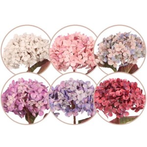 Hortensja ogrodowa gałązka 72cm ASC25805-mix 6 kolorów – zdjęcie 7