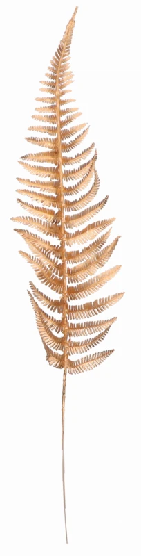 Złota gałązka paproci 52cm ASC24426
