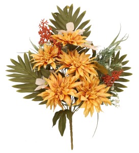 Dalia bukiet typu 'leżak' 55cm ASC27073-mix 6 kolorów