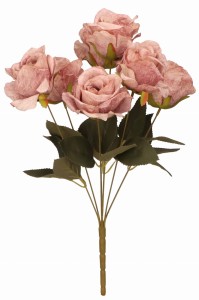 Róża bukiet 43cm ASC25403-mix 8 kolorów