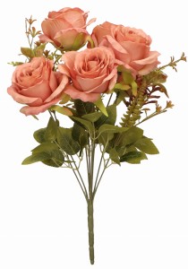 Róża bukiet 44cm ASC25358-mix 6 kolorów