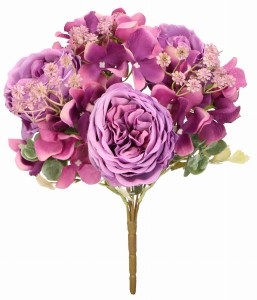 Piwonia bukiet 36cm ASC25343-mix 6 kolorów