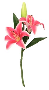 Kwiat sztuczny LILIA gałązka 37 cm ASC23453 – zdjęcie 6