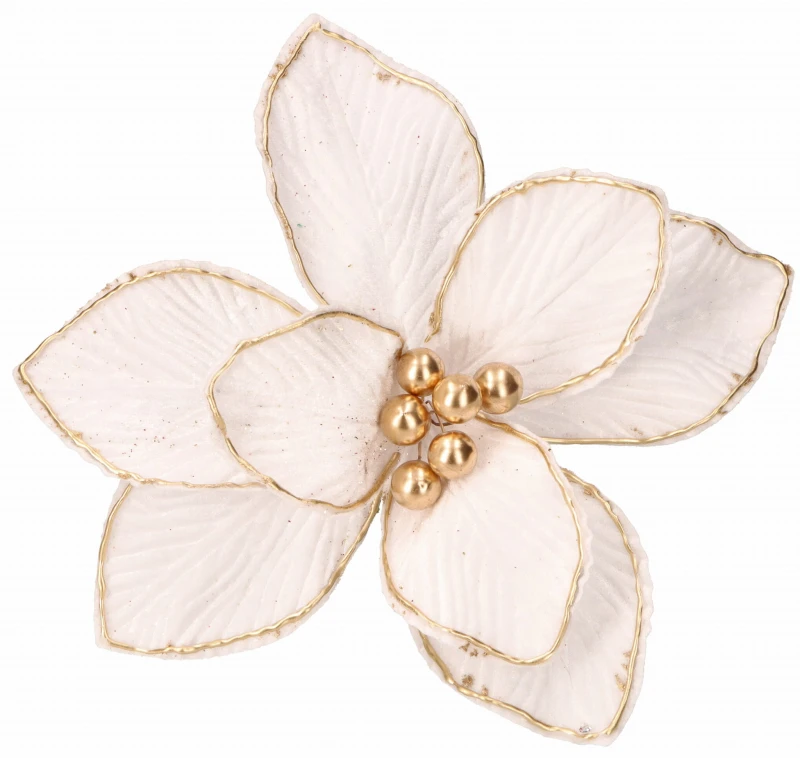 Magnolia welurowa na piku śr. 30cm ASC26186-mix 6 kolorów – zdjęcie 5