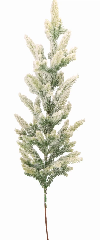 Gałązka świąteczna ośnieżona 70cm ASC26369