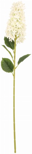 Bez gałązka plastikowa biała wys. 80 cm