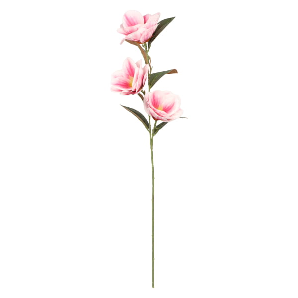 Magnolia silikonowa różowa 80 cm. ASC240644