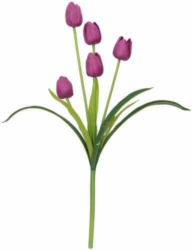 Tulipan bukiet kwiat sztuczny 50 cm ASC240805-mix2- 6 kolorów