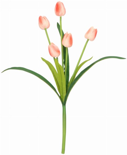 Tulipan bukiet kwiat sztuczny 50 cm ASC240805-mix2- 6 kolorów