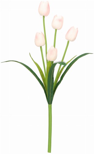 Tulipan bukiet kwiat sztuczny 50 cm ASC240805-mix2- 6 kolorów