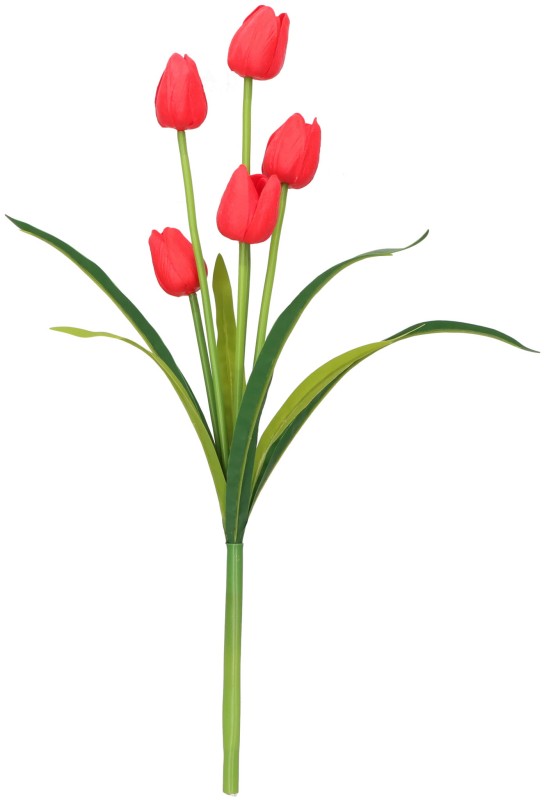 Tulipan bukiet kwiat sztuczny 50 cm ASC240805-mix nr 1- 6 kolorów