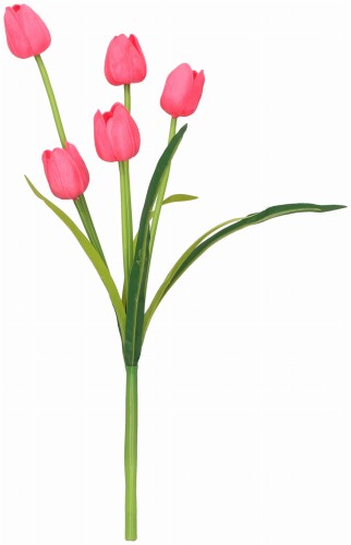 Tulipan bukiet kwiat sztuczny 50 cm ASC240805-mix nr 1- 6 kolorów