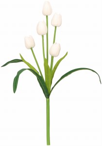 Tulipan bukiet kwiat sztuczny 50 cm ASC240805-mix nr 1- 6 kolorów