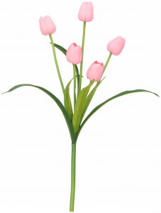 Tulipan bukiet kwiat sztuczny 50 cm ASC240805-mix nr 1- 6 kolorów
