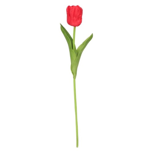 Tulipan piankowy pojedynczy kwiat sztuczny 32 cm ASC27763- mix 8 kolorów