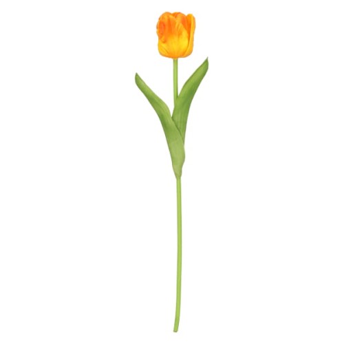 Tulipan piankowy pojedynczy kwiat sztuczny 32 cm ASC27763- mix 8 kolorów