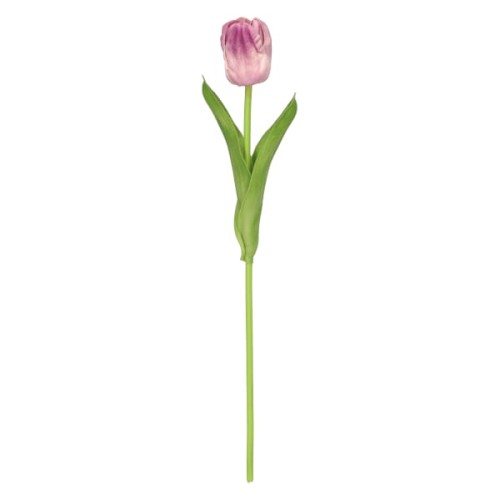 Tulipan piankowy pojedynczy kwiat sztuczny 32 cm ASC27763- mix 8 kolorów