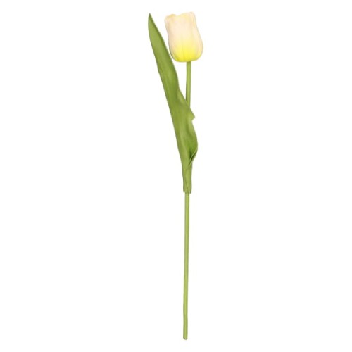 Tulipan piankowy pojedynczy kwiat sztuczny 33 cm AST50577- mix 6 kolorów