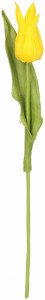 Tulipan piankowy pojedynczy kwiat sztuczny 33 cm AST50576- mix 8 kolorów