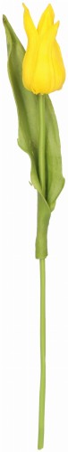 Tulipan piankowy pojedynczy kwiat sztuczny 33 cm AST50576- mix 8 kolorów
