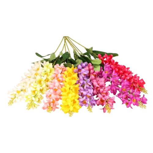 Ostróżka gałązka kwiat sztuczny wys. 95 cm AST50415- mix 8 kolorów