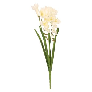 Frezja gałązka plastikowa wys. 56cm ASC27719- mix 4 kolorów, biały