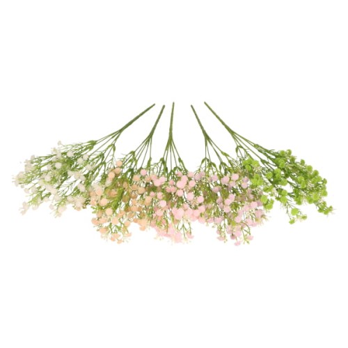 Gipsówka bukiet sztuczny wys. 35 cm AST50811- mix 5 kolorów