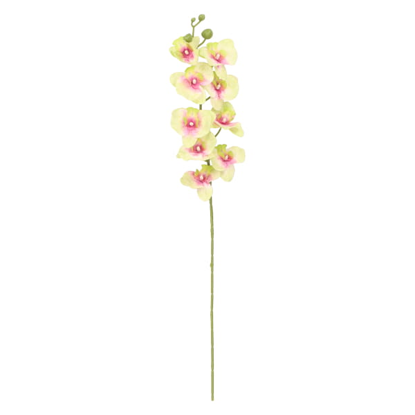 Storczyk gałązka plastikowa wys. 70cm ASC27596- mix 6 kolorów, jasno żółty