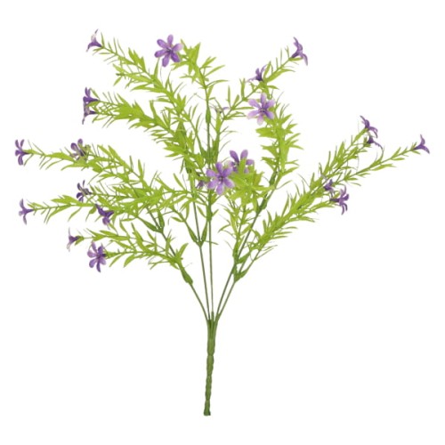 Roślina bukiet sztuczny wys. 35 cm AST50683- mix 4 kolorów, fioletowy
