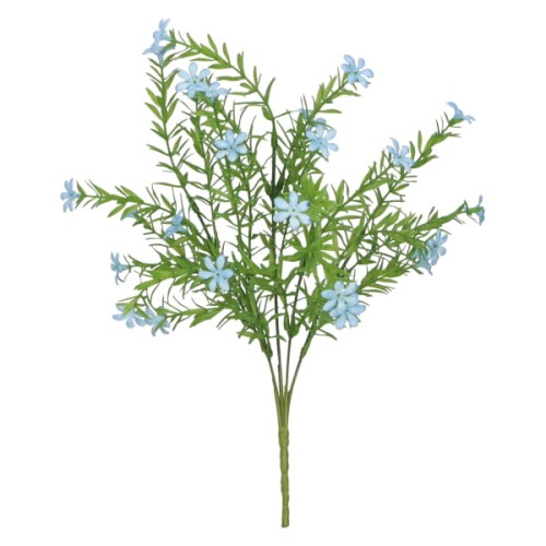 Roślina bukiet sztuczny wys. 35 cm AST50683- mix 4 kolorów, niebieski