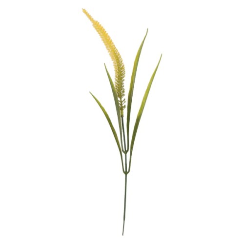 Roślina sztuczna pik wys. 43 cm ASC27448- mix 4 kolorów, zółty