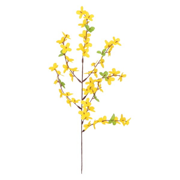 Forsycja gałązka sztuczna wys. 51 cm ASC50343, żółty