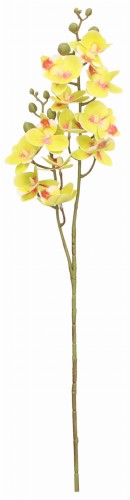 Storczyk gałązka sztuczna wys. 65 cm AST50373- mix 6 kolorów, żółty