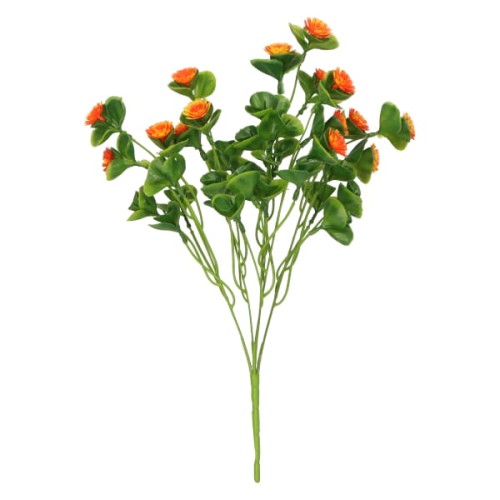 Kalanhoe bukiet sztuczny wys. 40 cm, pomarańczowy