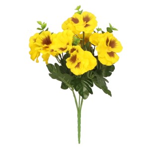 Bratek kwiat sztuczny wys. 34 cm ASC27822- mix 4 kolorów