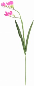 Frezja gałązka sztuczna wys. 66 cm ASC27813- mix 5 kolorów, różowy