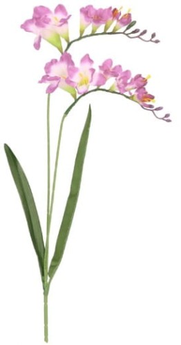 Frezja gałązka sztuczna wys. 62 cm ASC27814- mix 5 kolorów, jasno różowy