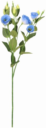 Eustoma gałązka sztuczna wys. 75 cm ASC27824- mix 5 kolorów, niebieski