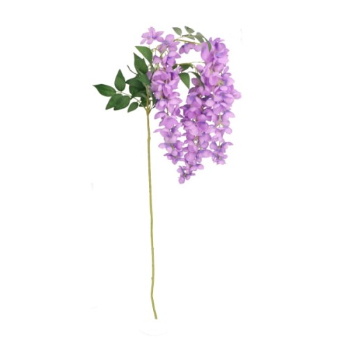 Fioletowa sztuczna gałązka Wisterii wys. 105 cm