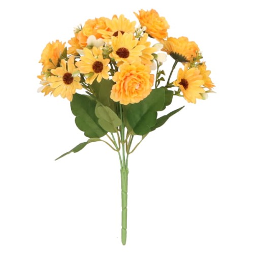 Margaretka bukiet sztuczny wys. 30 cm, żółty