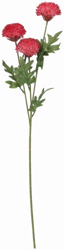 Cynia gałązka sztuczna wys. 65 cm, czerwony