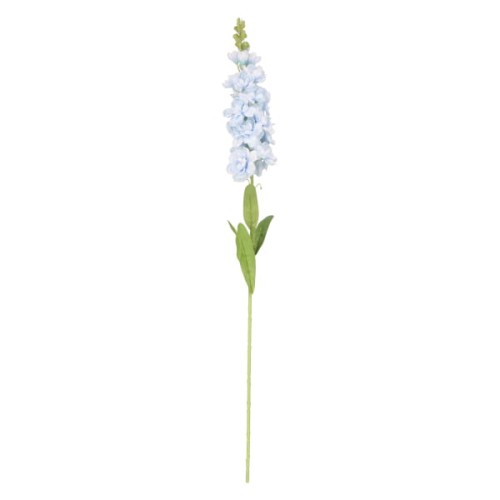 Ostróżka gałązka sztuczna wys. 83 cm, jasno niebieska