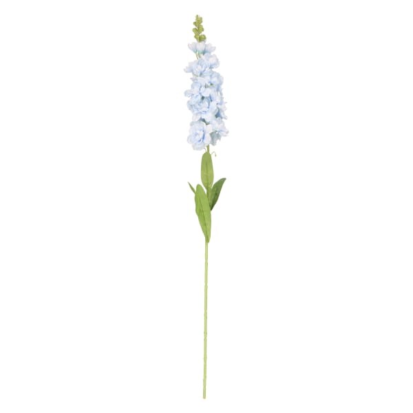 Ostróżka gałązka sztuczna wys. 83 cm, jasno niebieska
