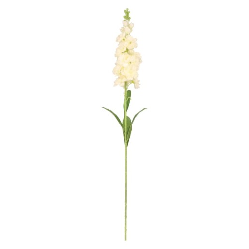 Ostróżka gałązka sztuczna wys. 83 cm, biały