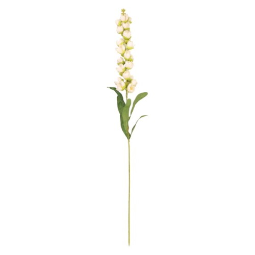 Ostróżka gałązka sztuczna wys. 95 cm, biały