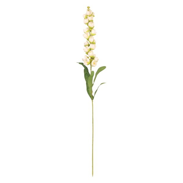 Ostróżka gałązka sztuczna wys. 95 cm, biały