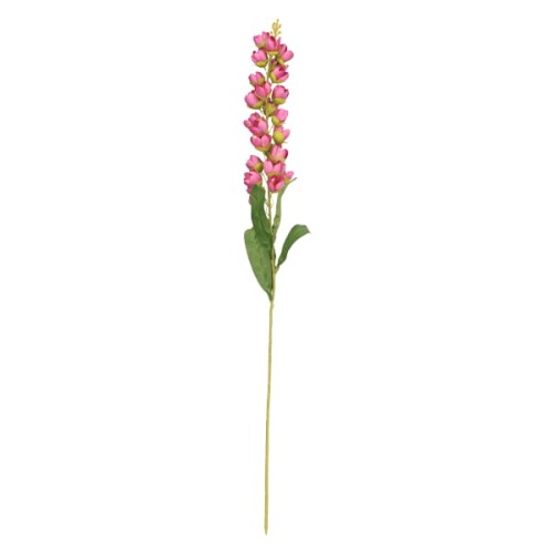 Ostróżka gałązka sztuczna wys. 95 cm, różowy